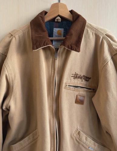 Carhart stussy collab jacket - x,