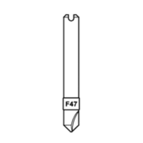 Silca fresa f47 x - f47, (punzonate)