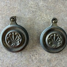 2 copri bulloni letto vintage