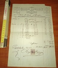 Motta di Livenza (TV) Ditta Baseggio, Vendita ferro, lastre e colla, 1895