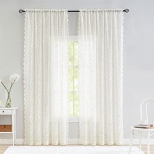 Tenda da finestra bianca