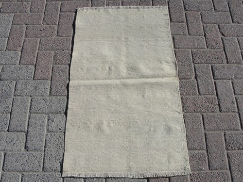 Tappeto kilim raro - , bianco
