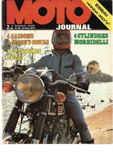 Moto journal 112 honda 350 - journal,