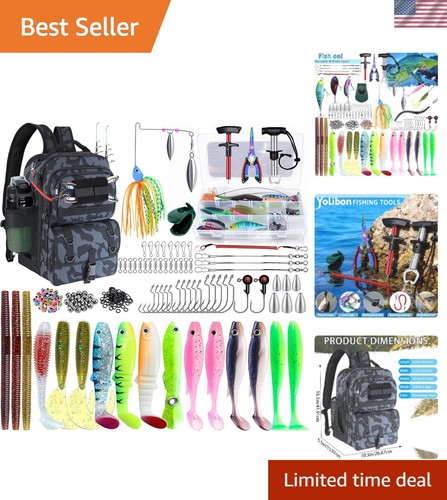 Complete fishing gear combo - complete,