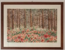 MICHELE CASCELLA: Litografia con certificato di autenticità. Prova d'autore 