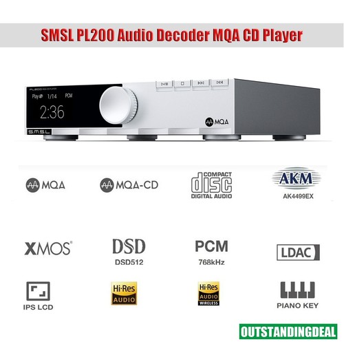 Smsl pl200 decoder audio dac - pl200,