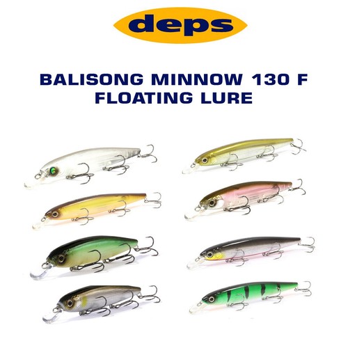 Deps balisong minnow 130f esca - deps,