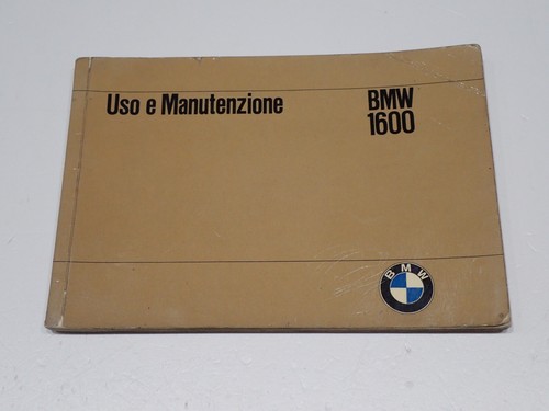 Bmw 1600 uso manutenzione - bmw,