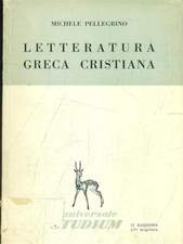 LETTERATURA GRECA CRISTIANA