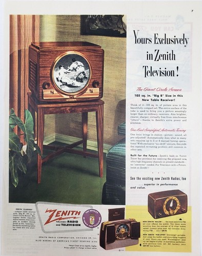 Zenith radio televisione - radio,
