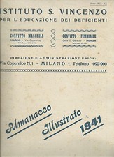 Calendario Olandese 1941 - Istituto S.Vincenzo per l'Educazione dei Deficienti 