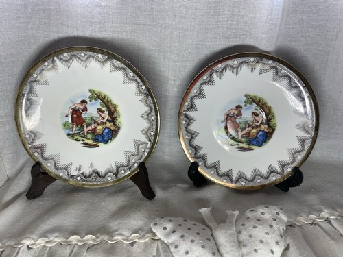 Coppia piattini tè bavaria - coppia, da