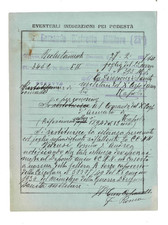 REGIO ESERCITO ITALIANO - FOGLIO CONGEDO ILLIMITATO  BENEVENTO