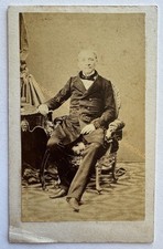 orig. Foto CDV fotografia uomo