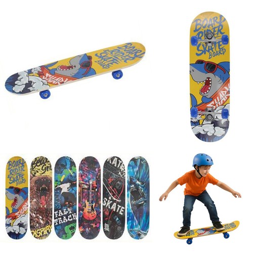 Skateboard skate legno - skateboard,