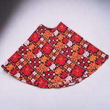 Emanuel Ungaro donna gonna lunga vintage anni 60 fantasia floreale presunta S