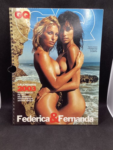 Calendario 2003 federica - gq, -federica