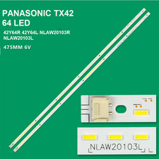 KIT 2 BARRE STRIP 64 LED TV