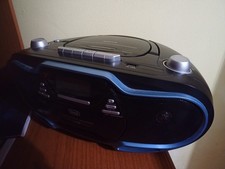 lettore cd e cassette, radio