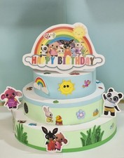 Torta finta scenografica bimbo
