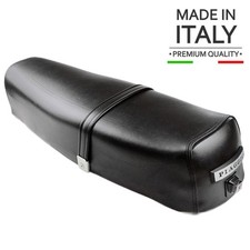 SELLA VESPA PX 125 150 200 E ARCOBALENO CON TELAIO IN FERRO + TARGHETTA PIAGGIO