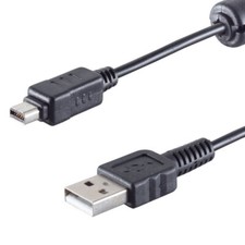 Cavo USB per Olympus Pen E-P3 E-P5 E-PL1 E-PL2 E-PL3 E-PL5 E-PL6 E-PL7