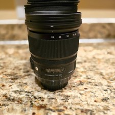 Sigma 24-105 mm f/4 obiettivo DG OS HSM Art per Canon EF - vetro pulito + filtro 82 mm