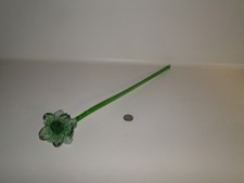 19 1/2" Long Stem Blown Glass