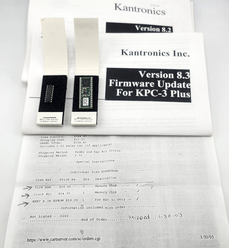 Kantronics kpc plus 512kb - plus,