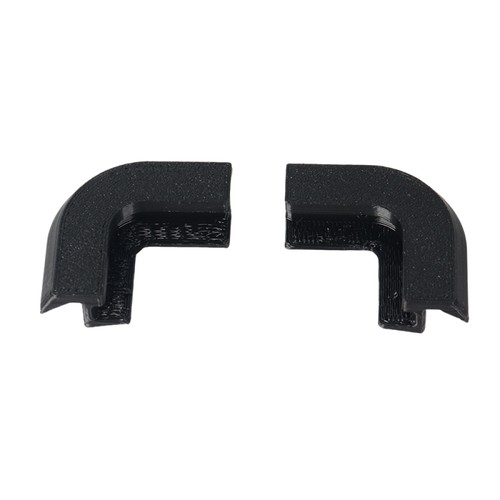 Rear window seal corners - window,