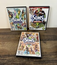 The Sims 3 Gioco W 3 Pacchetti Espansione Lotto Con Codici Animali Avventura Generazioni