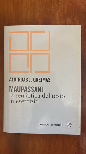 Maupassant semiotica del - maupassant,