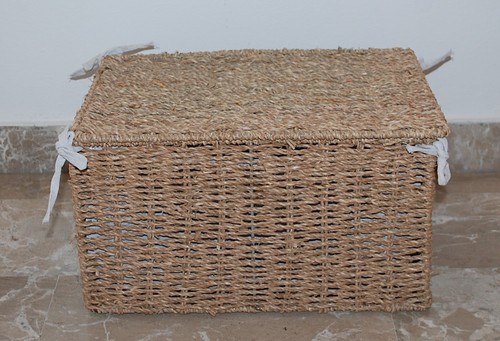 Cestino con coperchio - , bauletto