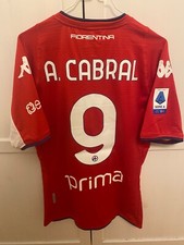 Matchworn AC Fiorentina Arthur