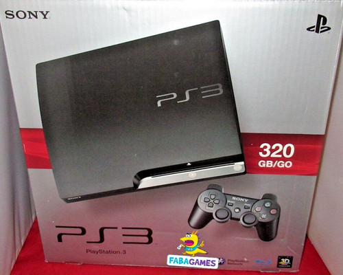 Ps3 console slim nero - nero, gb