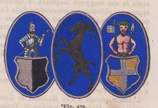 1865 Stemma del canton dei Grigioni in Svizzera