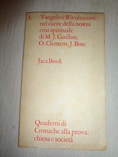 VANGELO E RIVOLUZIONE JACA BOOK 1968 CRISI SPIRITUALE CLÉMENT BOSC RARO /342/