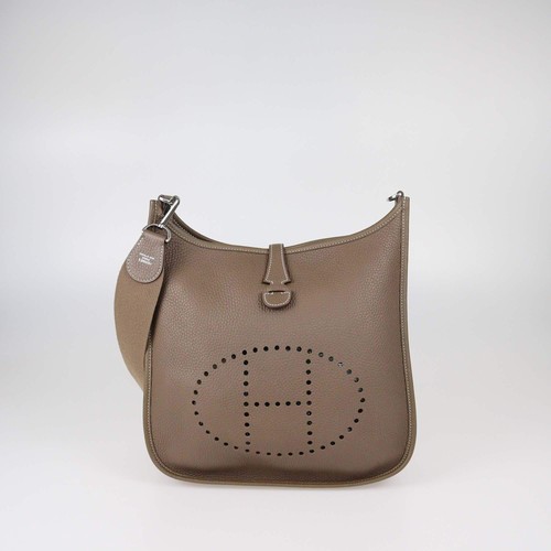 Borsa hermes etoupe - etoupe, clemence