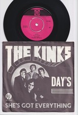 The KINKS * She's Got Everything / Days * MOD FREAKBEAT BEAT * 1967 HOLLAND 45 *