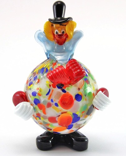 Clown vetro murano glass - in,