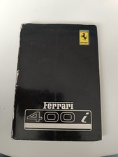 Uso e Manutenzione Ferrari 400i Italiano Francese Inglese 1979