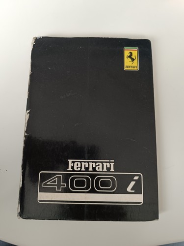 Uso manutenzione ferrari - e,