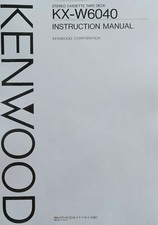 Kenwood KX-W6040 - Deck nastro