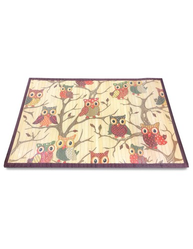 Tappeto legno bamboo 50x80 - bamboo, cm.
