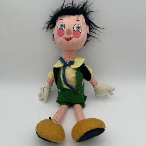 Bambola stoffa pinocchio - bambola,