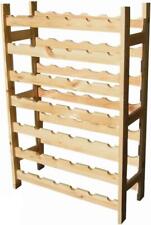 CANTINETTA IN LEGNO DI PINO VERNICIABILE 42 BOTTIGLIE