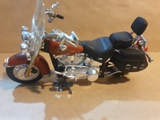 Modellino Moto Harley Davidson Hot Wheels Springer Softail 1/18