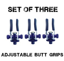 3 mozziconi in alluminio