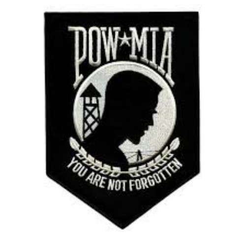 Motorcycle patch pow - motorcycle, mia