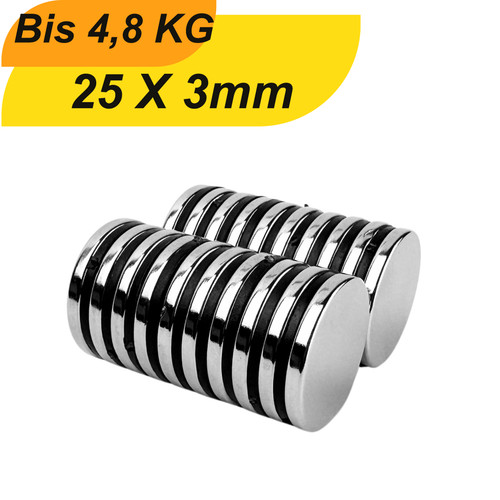 Magnete neodimio 3 mm - al,